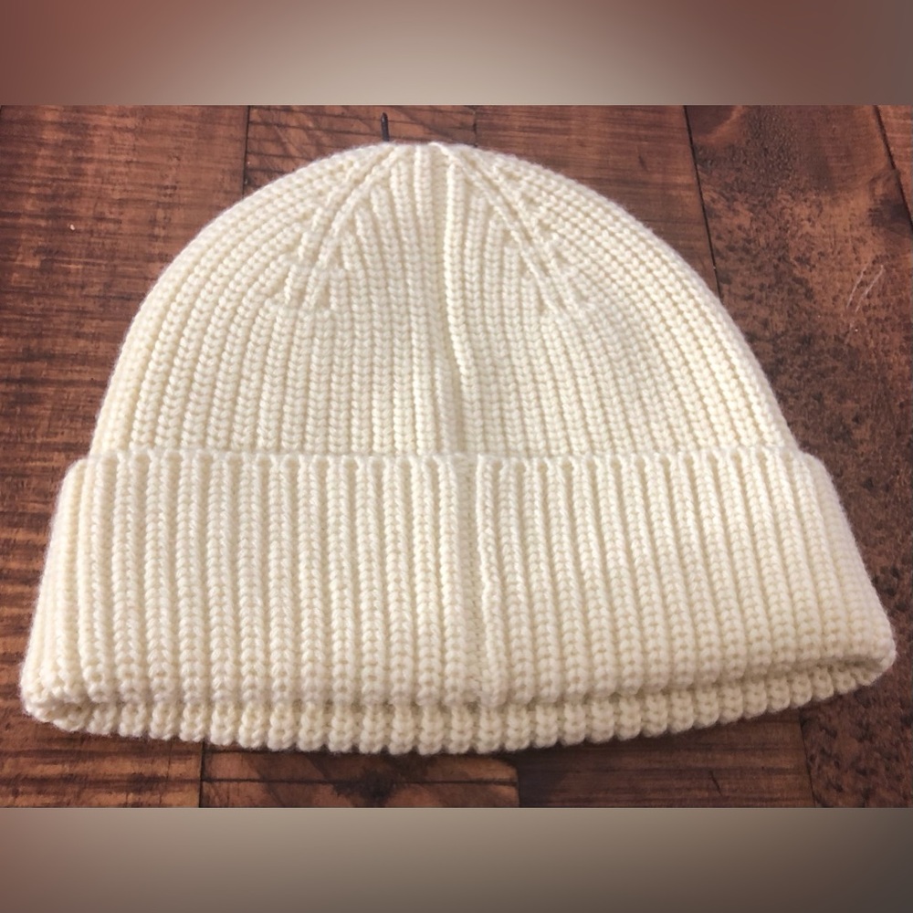 NWT Will + Bear Little Bambi Custard Wool Beanie